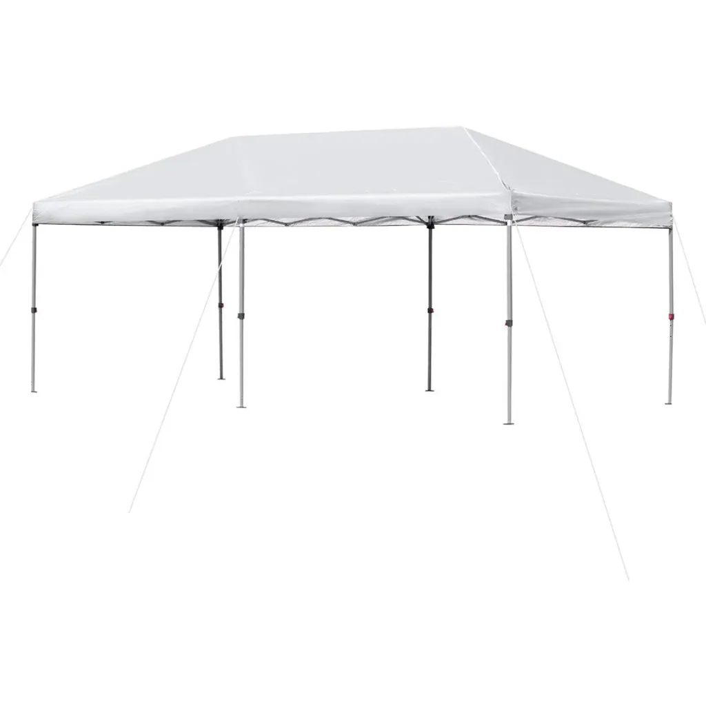 Pop-Up-Pavillon zusammenfaltbar cremeweiß