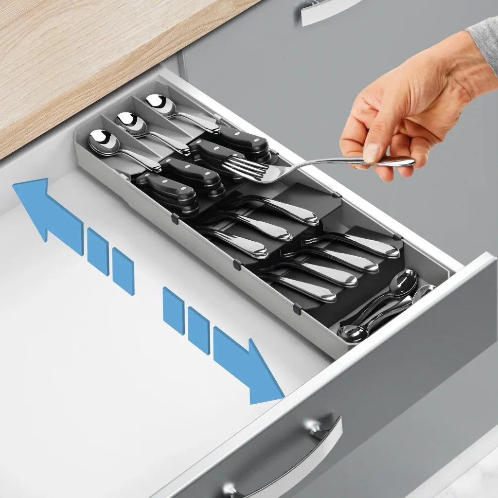 Uni-Fit Besteck-Organizer, ausziehbar