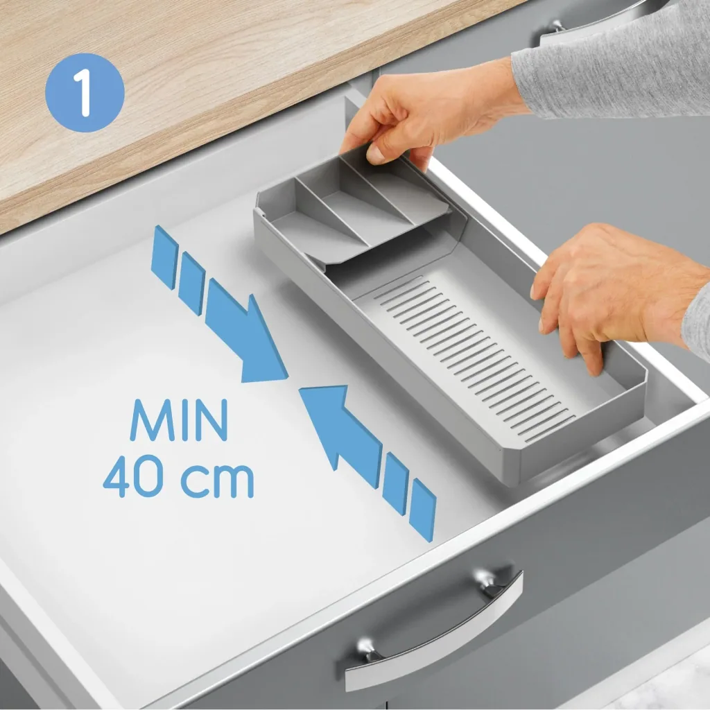 Uni-Fit Besteck-Organizer, ausziehbar