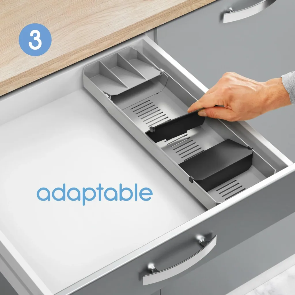 Uni-Fit Besteck-Organizer, ausziehbar