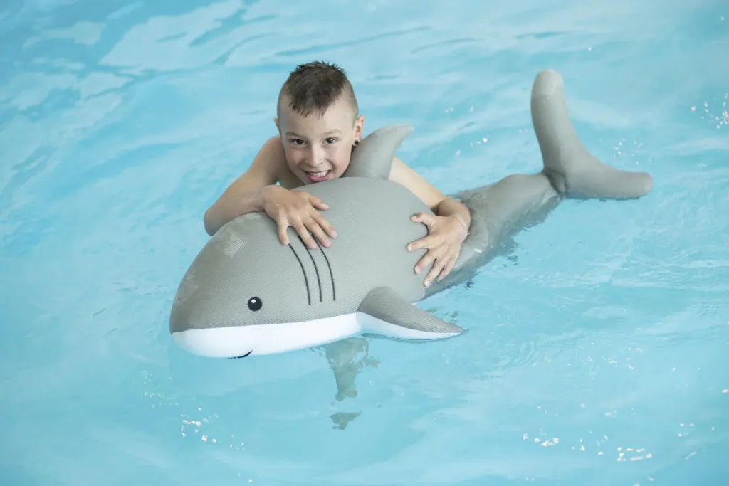 Westmann Pool Buddy Hai grau, weiss