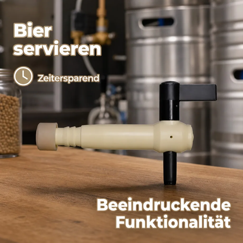 Fassanschlaghahn, Zapfgarnitur, Fässer Anschlagen, Anschlaghahn Fass