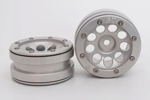 Beadlock Wheels PT- Ecohole Silber/Silber 1.9 (2 St.)