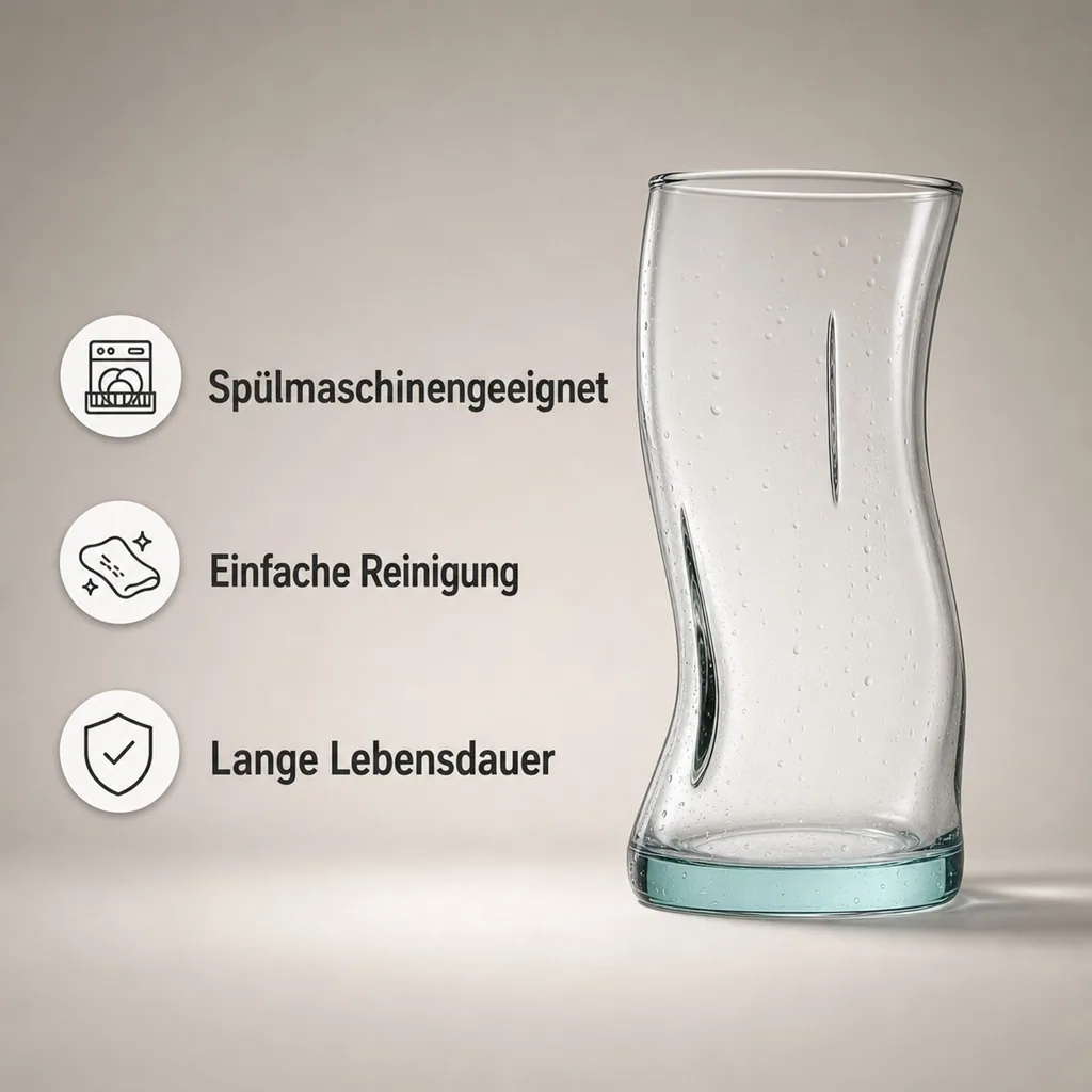 Cocktailgläser, Longdrinkgläser, Trinkgläser 4er-Set - Amorf, 440 ml - Perfekt für Cocktails & Longdrinks
