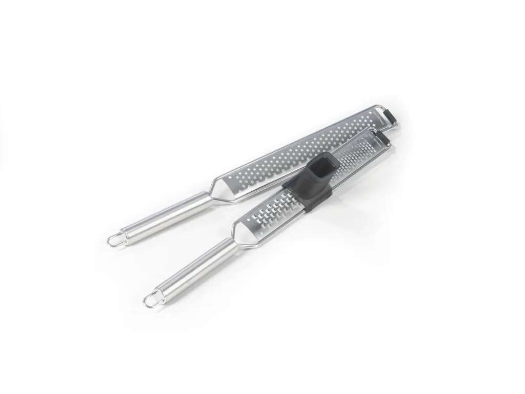 Zester-Reibe, 2-er Set, edelstahl