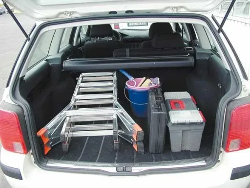 Gelenk Teleskopleiter Alu 4 x 4 Sprossen