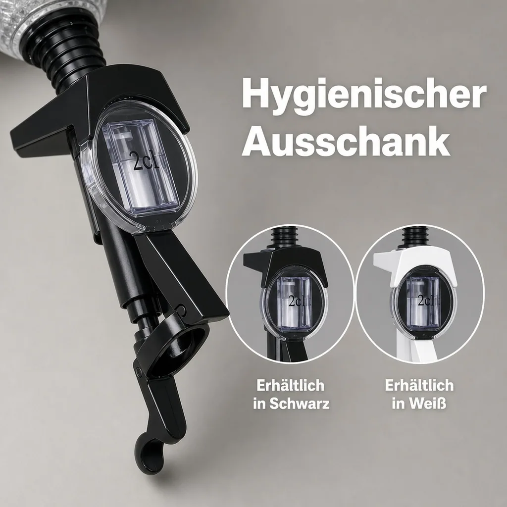 Portionierer, Schnapsausgießer, Spirituosen Dosierer - Spirit Master, Anisfest - !NEUE TECHNIK!, Ausschankmenge: 30 ml