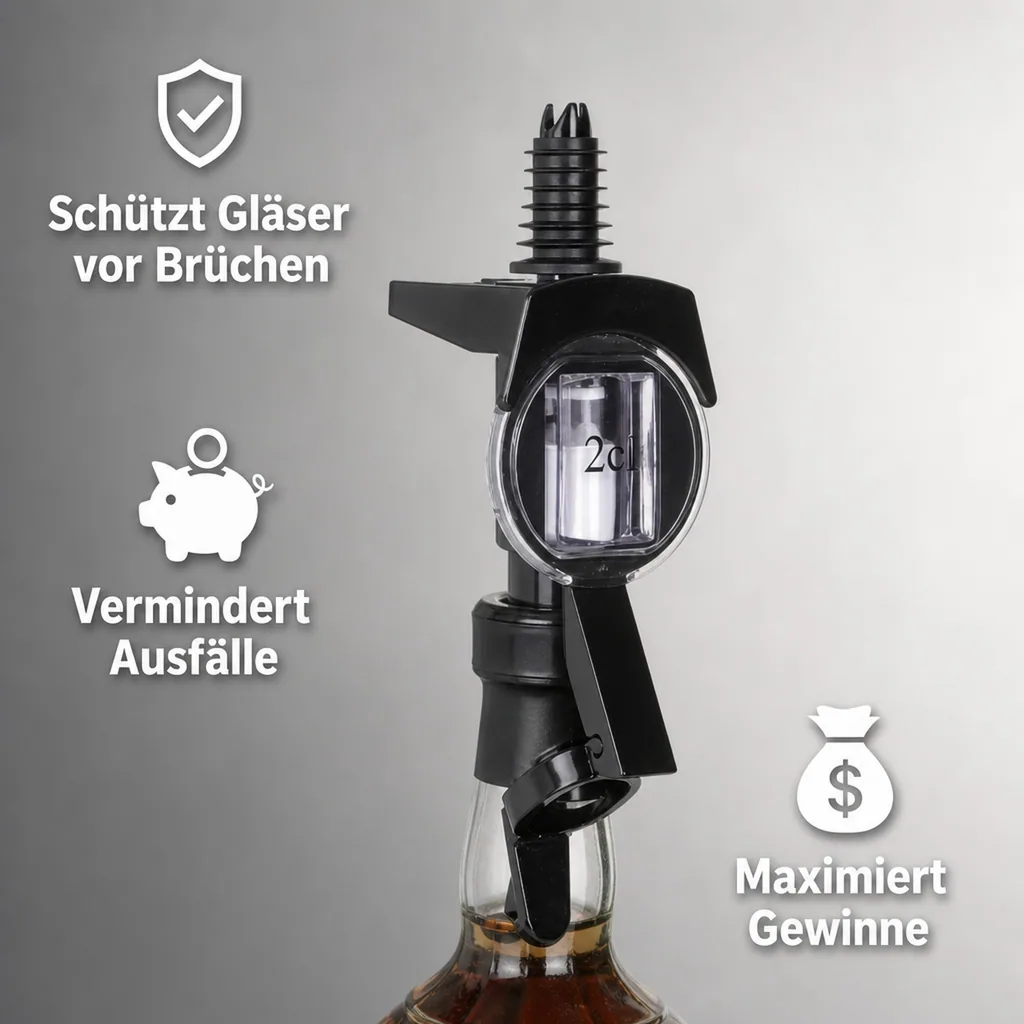 Portionierer, Schnapsausgießer, Spirituosen Dosierer - Spirit Master, Anisfest - !NEUE TECHNIK!, Ausschankmenge: 30 ml