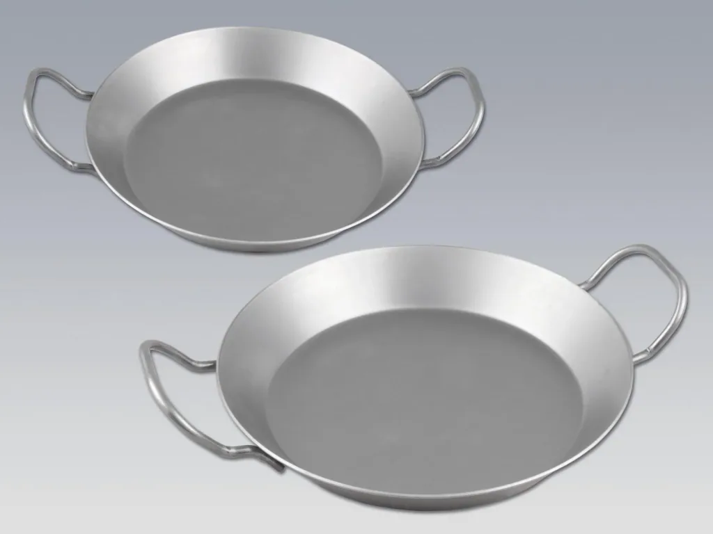 Gesundheits-Eisenpfanne mit Griffen, 24cm