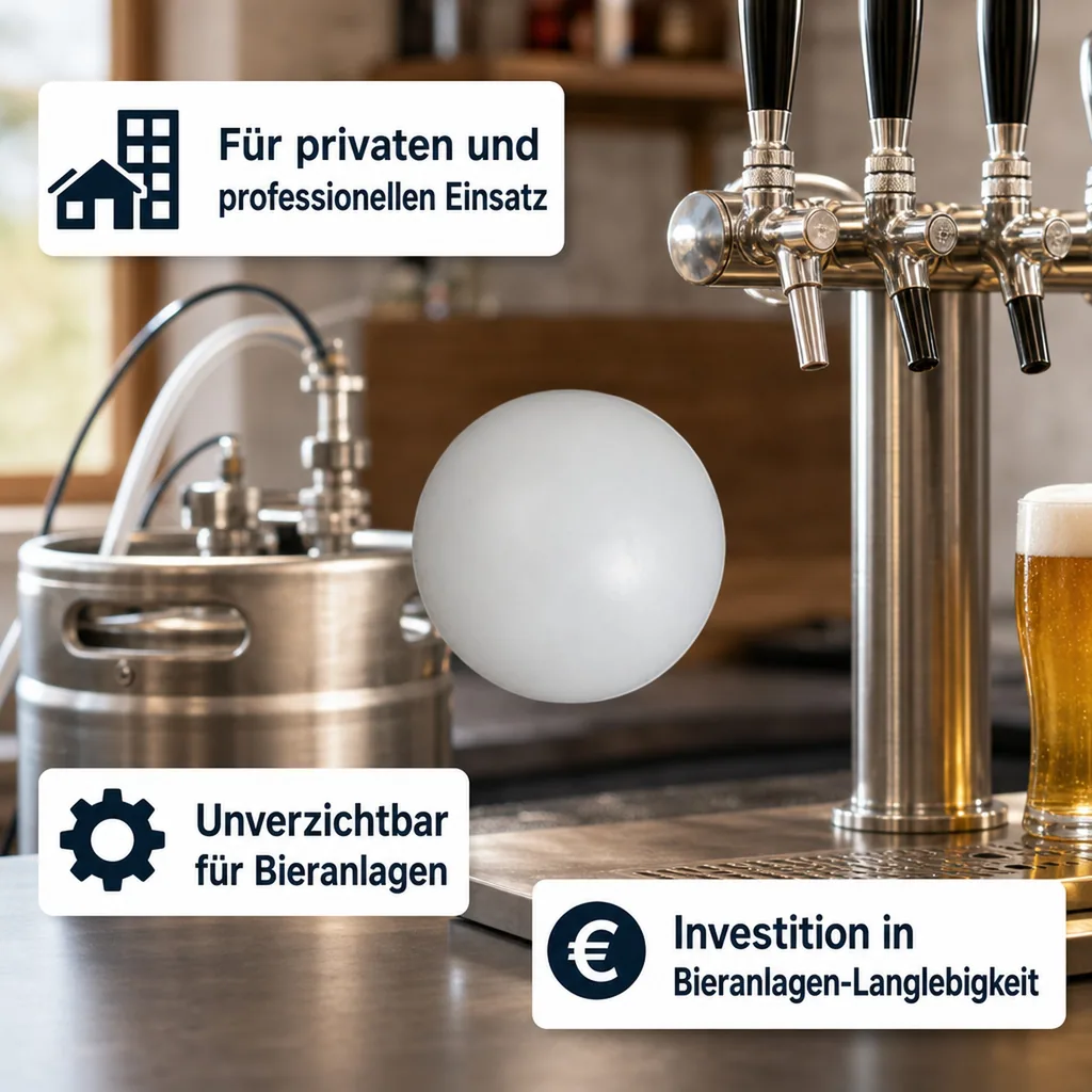 Rückschlagkugel für Keg - Verschluss (Hiwi und Micro Matic)