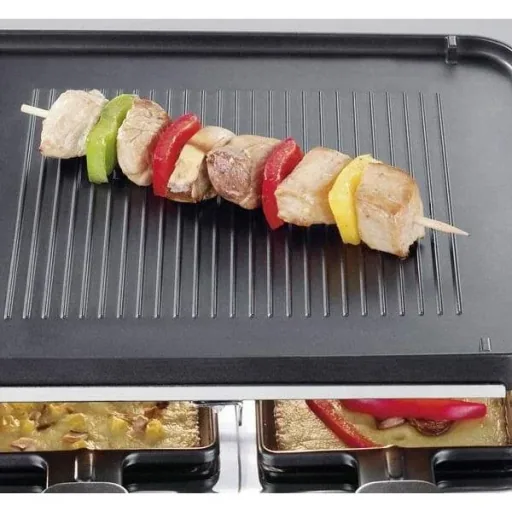 Raclette/Steengrill/Gourmetset - mit Stein und Grillplatte - Gourmets - 1400 Watt