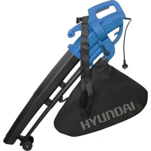 3-in-1 Laubbläser 3000W - Häcksler - Kolben - Vakuum mit Gartenabfallbeutel 30L