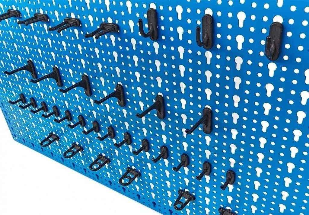 XXL-Werkzeugwand-Set mit 2 Wänden und 72 Haken