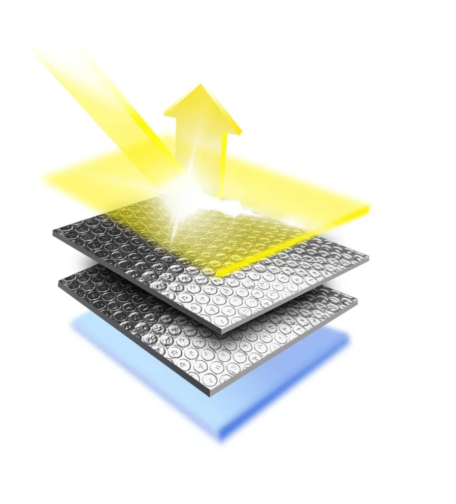 Thermo-Lenkradschutz - ca. 50 x 44 cm - Silber
