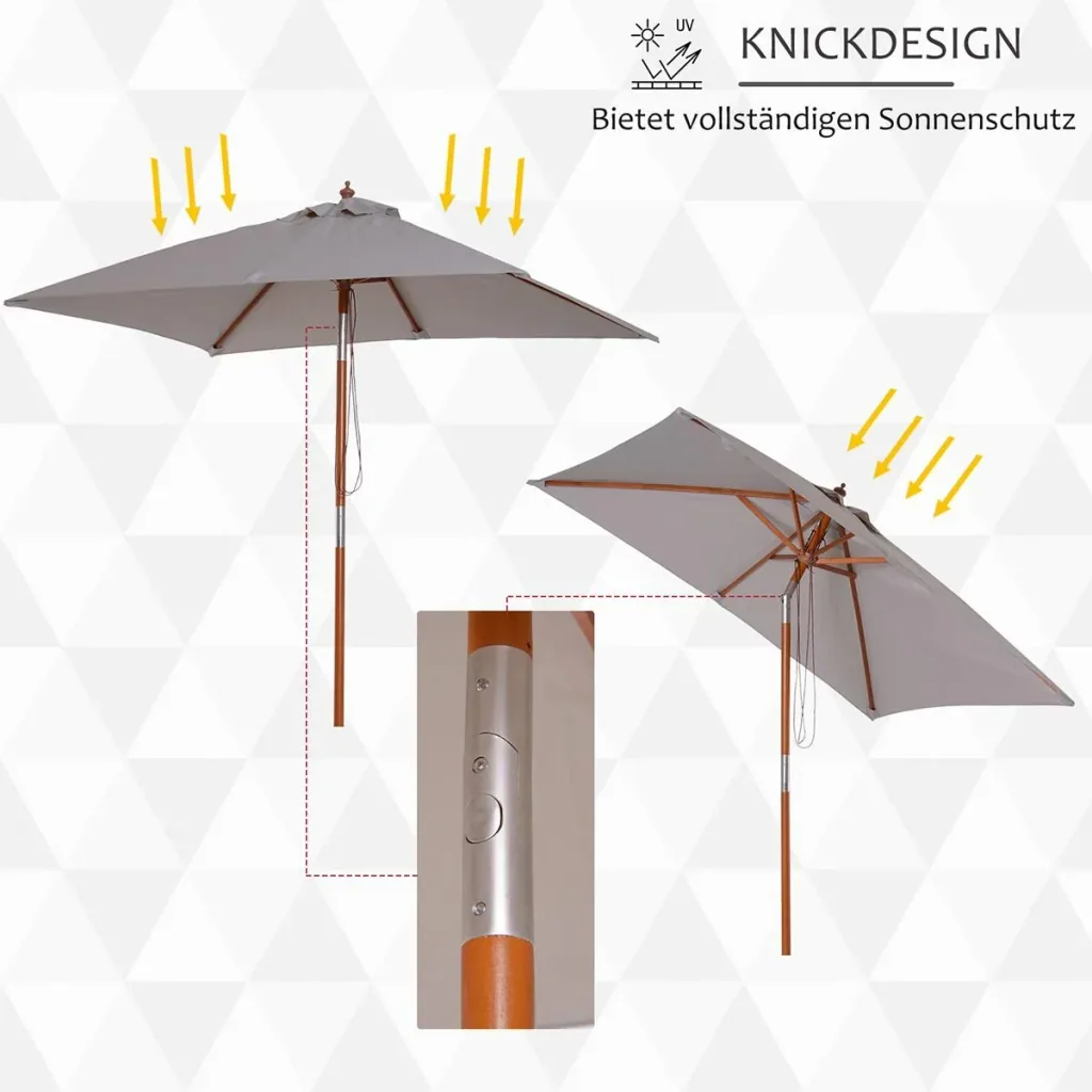 Sonnenschirm knickbar