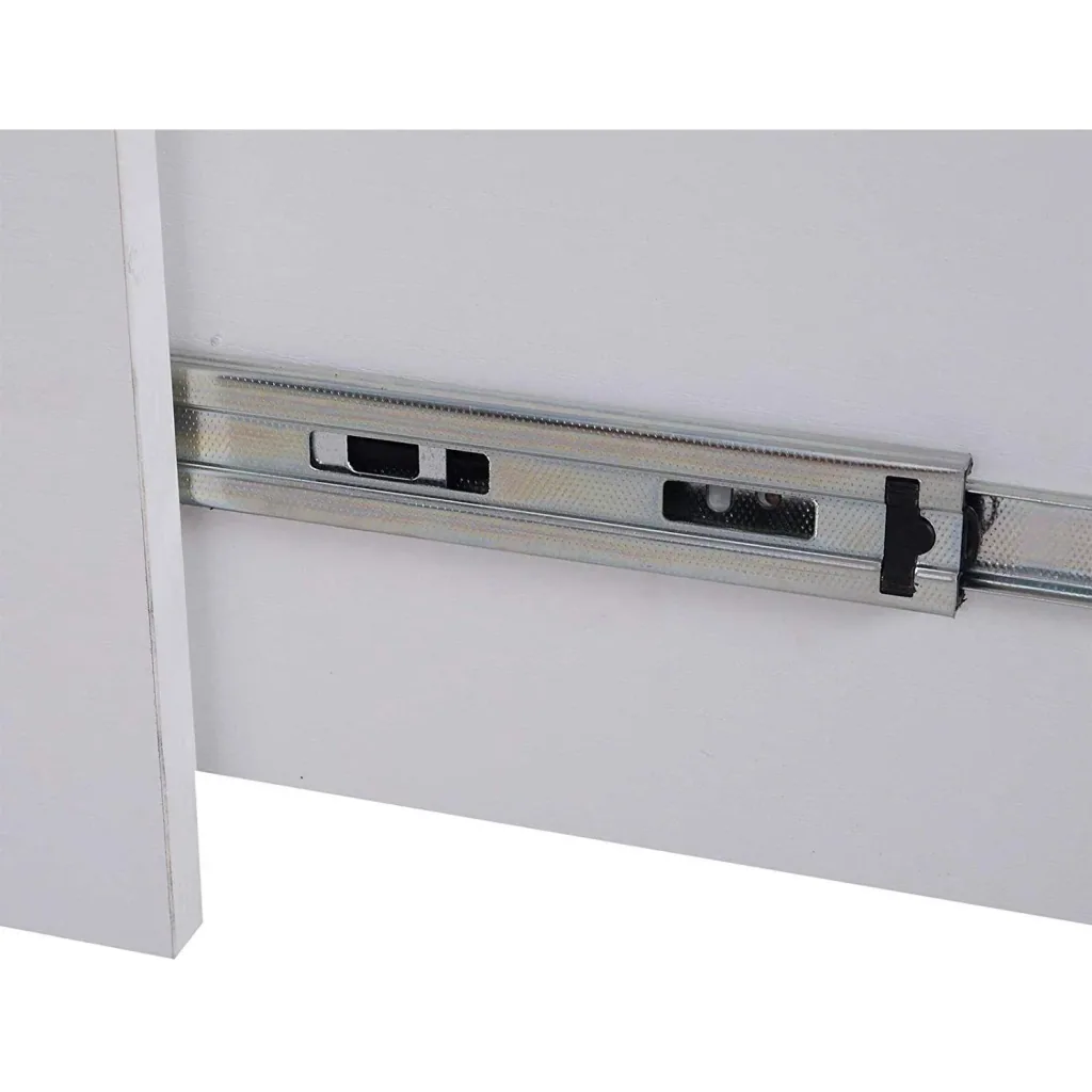 Schuhschrank Schuhregal Schuhbank mit Schublade und Klappe Holz Weiß 70 x 60 x 42 cm