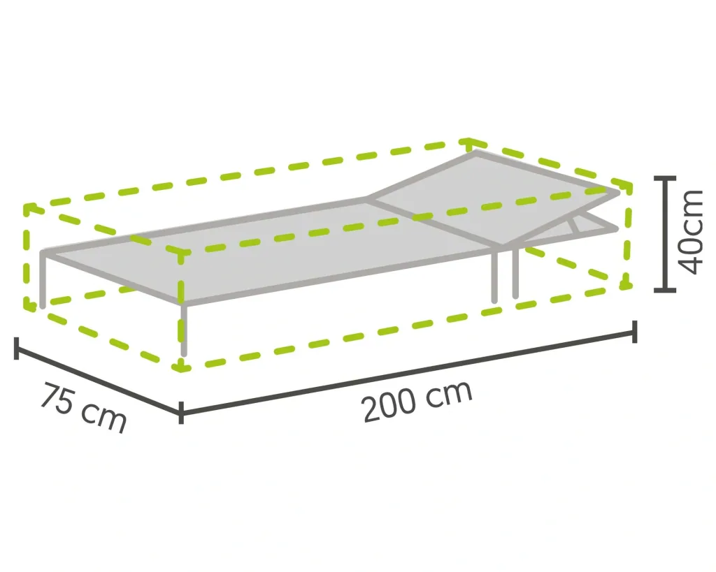 Profi-Schutzhülle für Rollliegen