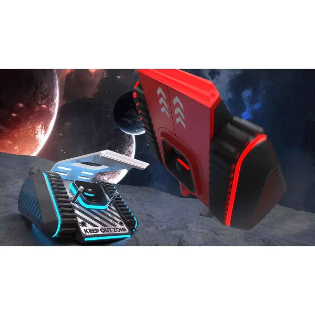 Sharper Image RC Battle Tracks - für zwei Spieler - mit Licht- und Soundeffekten