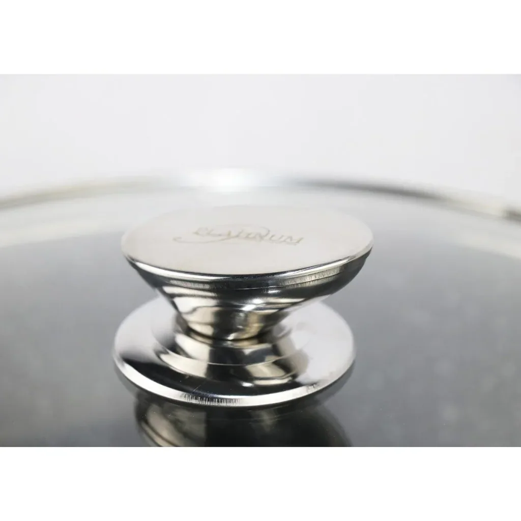 Kochtopf/Kasserolle - mit Deckel - 28 cm - Schwarz
