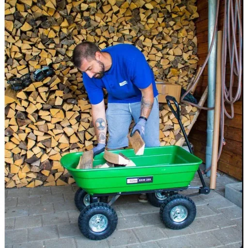 Gartenwagen GGW 250 - Max. 250 kg - 75L - Mit Kippfunktion