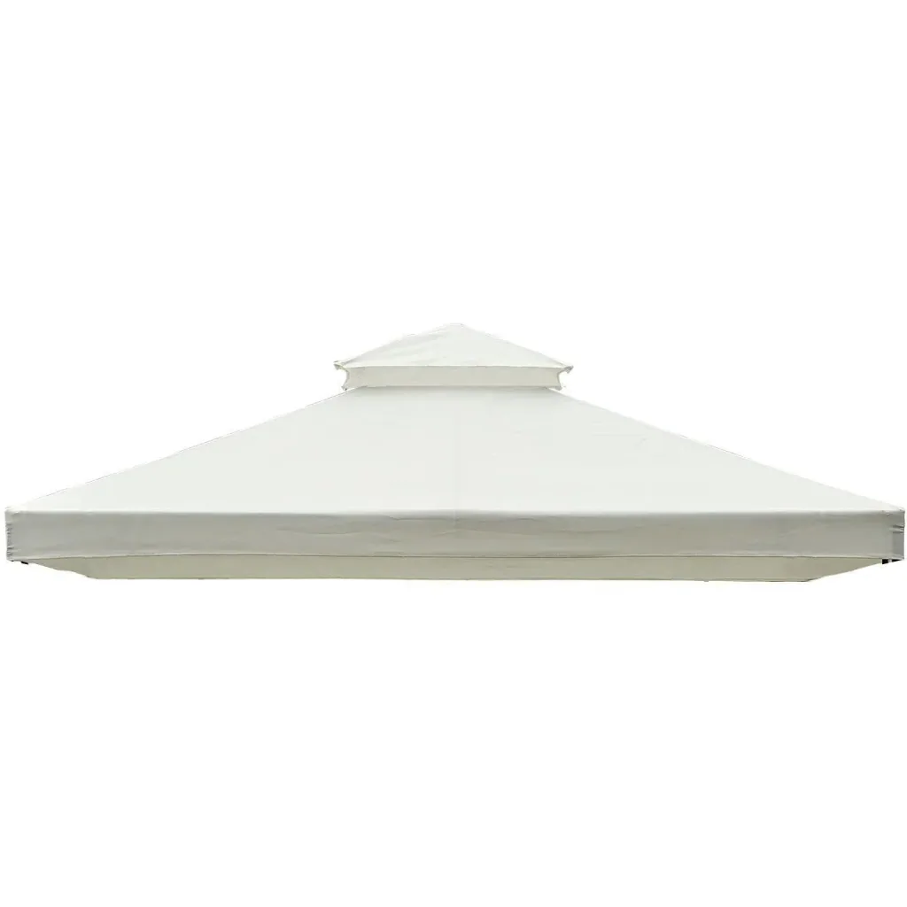Ersatzdach 3x3m creme Dach für Metallpavillon