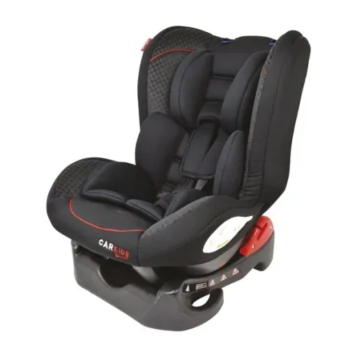 Kindersitz CK Schwartz Rot, Gruppe 0/1