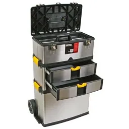 WERKZEUGTROLLY - ROSTFREIER STAHL - 570 x 354 x 830 mm
