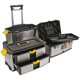 WERKZEUGTROLLY - ROSTFREIER STAHL - 570 x 354 x 830 mm