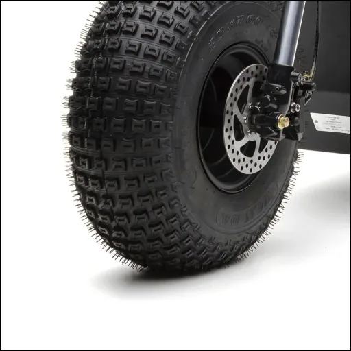 Forca E-Roller "Knumo" 45 km/h, 1500 Watt Safety Plus inklusive Blinkanlage, Gepäck-Case und Lithium-Akku schwarz