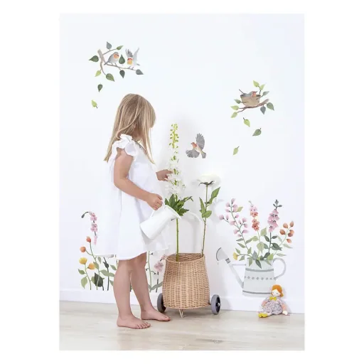 Lilipinso Wandsticker Blumenwiese bunt