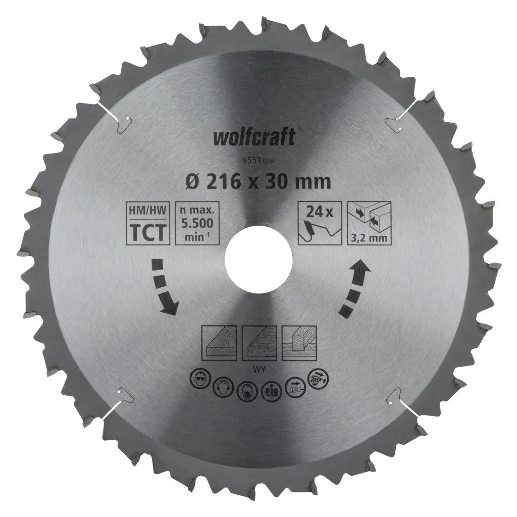 HM-Sägeblatt 216 x 30 x 3,2 mm