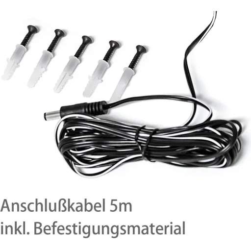 Solarbetriebene Wandleuchte mit 15 LEDs und Bewegungssensor