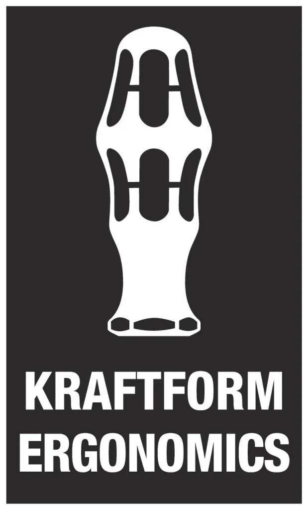 Schraubendrehersatz Kraftform Plus Lasertip inklusive Wandhalterung, 7-teilig