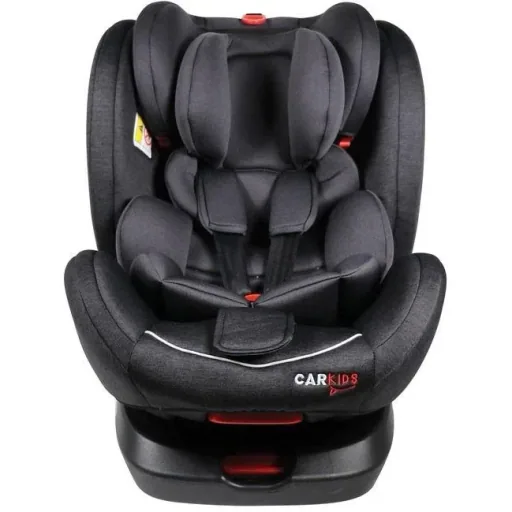 Kindersitz/Autositz ISOFIX 360 Grad drehbar - Grau - Gruppe 0+/1/2/3