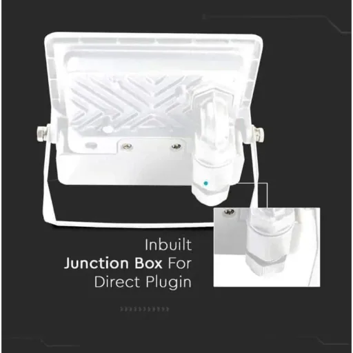 VT-138S LED-Flutlicht mit Sensor - 30 W - 2340 Lm - 3000K - Weiß