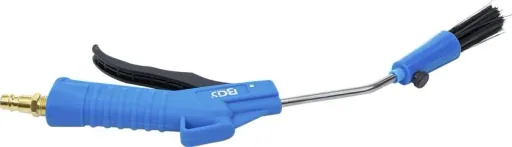 Druckluft-Ausblaspistole mit Pinsel