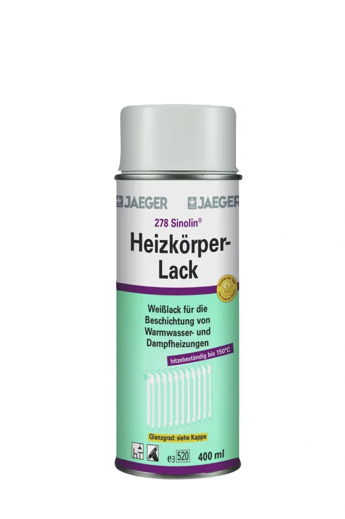 Heizkörperlack Spray 400 ml, weiß seidenglänzend