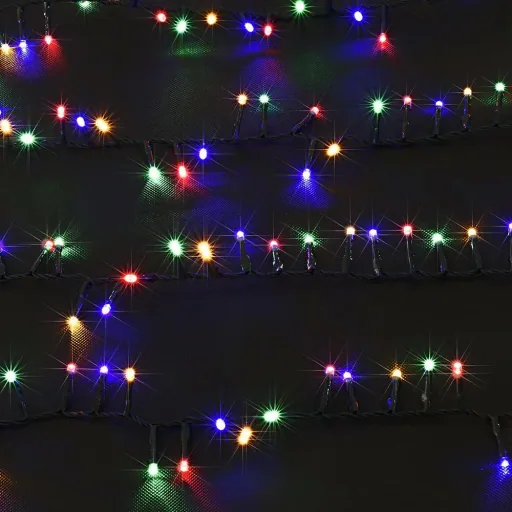 Weihnachtsbeleuchtung 14m für drinnen und draußen