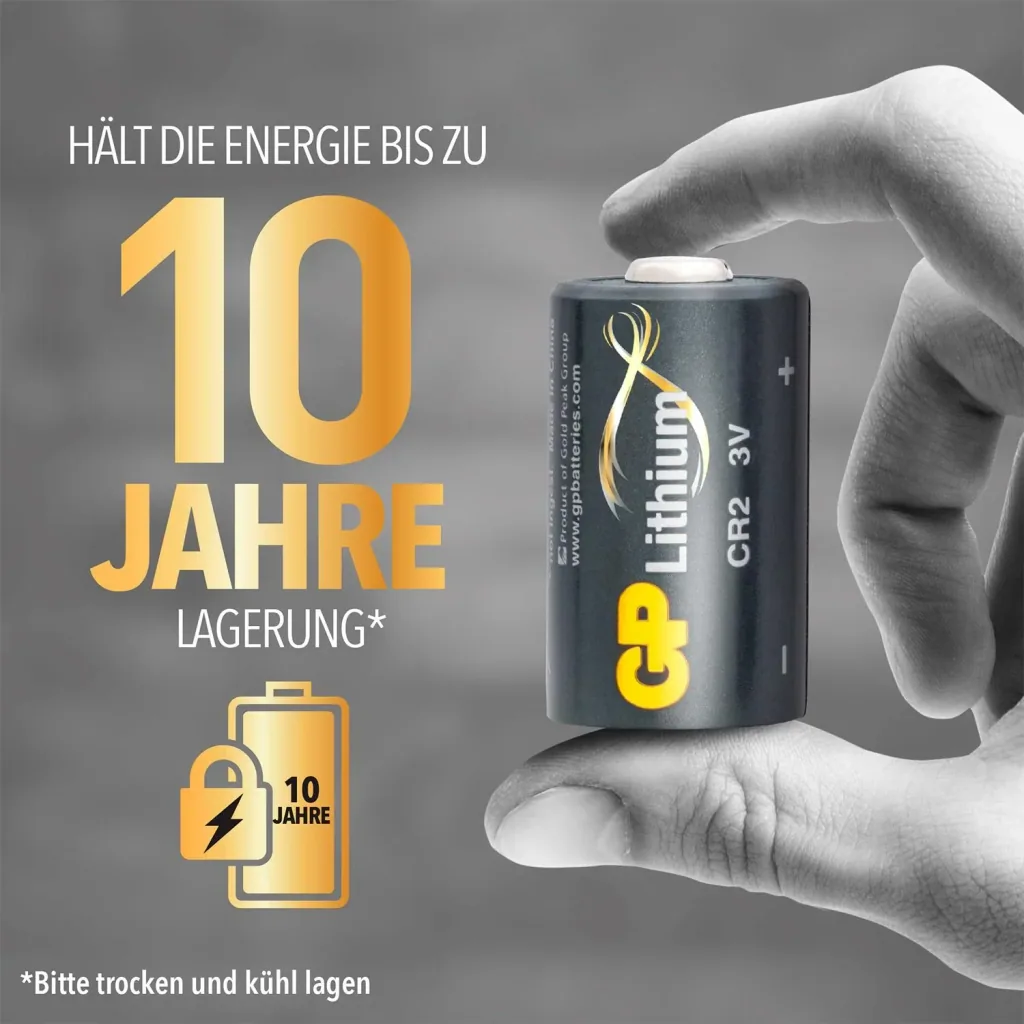 Lithium Primary Batterie CR2 - 10 Stück