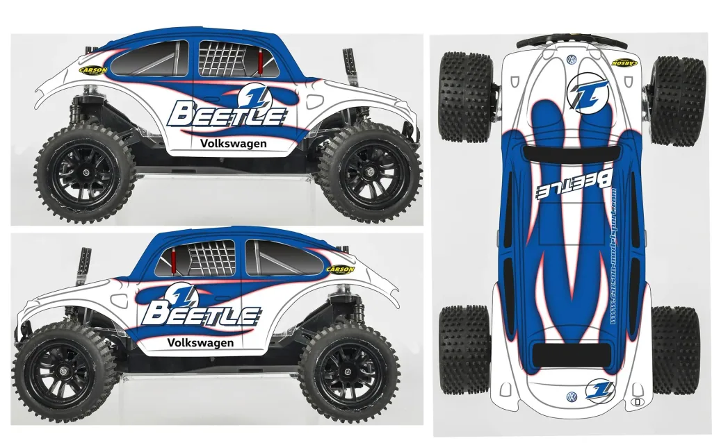 VW Beetle FE 1:10 2.4 GHz 100% RTR