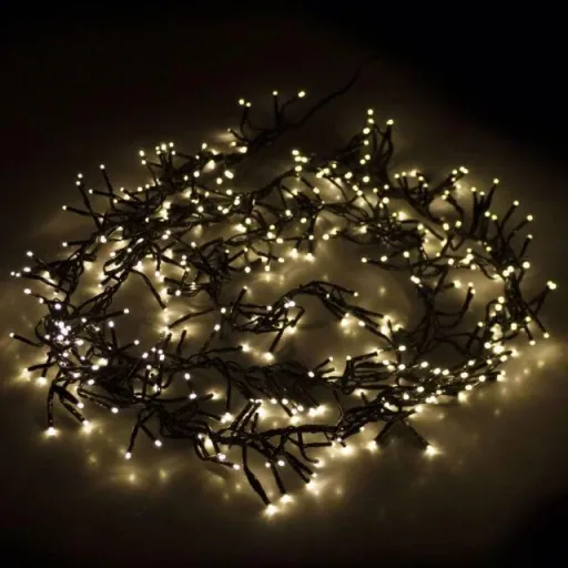 Weihnachtsbaumbeleuchtung 8,5 Meter DIMBAAR - Warmweiß - 1152LED - Für Innen und Außen