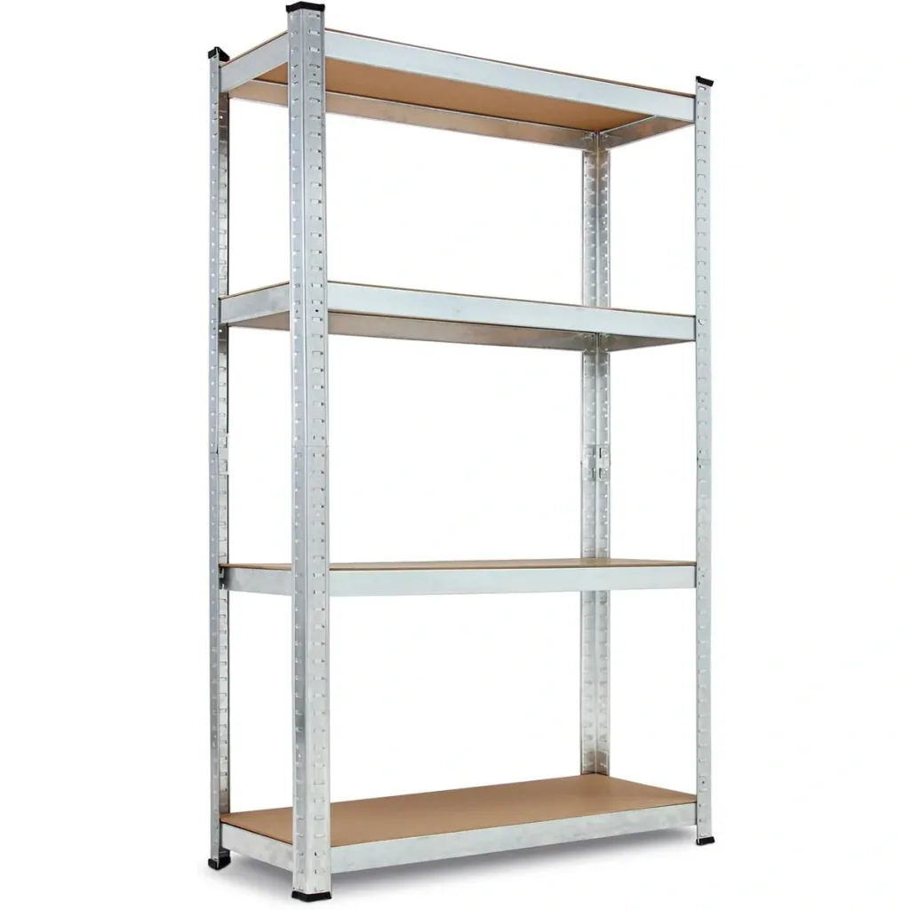 Verstärktes Lagerregal 5 Fachböden - MDF - 160 x 90 x 40 cm max 700kg