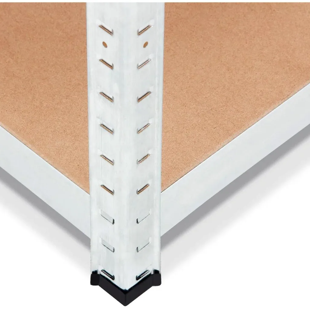 Verstärktes Lagerregal 5 Fachböden - MDF - 160 x 90 x 40 cm max 700kg