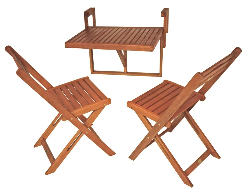 Balkon-Hängetisch-Set "Berkeley"