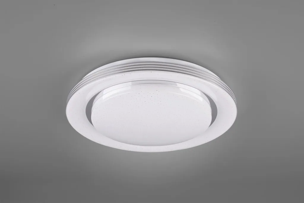 LED-Deckenleuchte ATRIA, 22 W,2 00 lm, dimmbar inklusive Fernbedinung, Farbe weiß