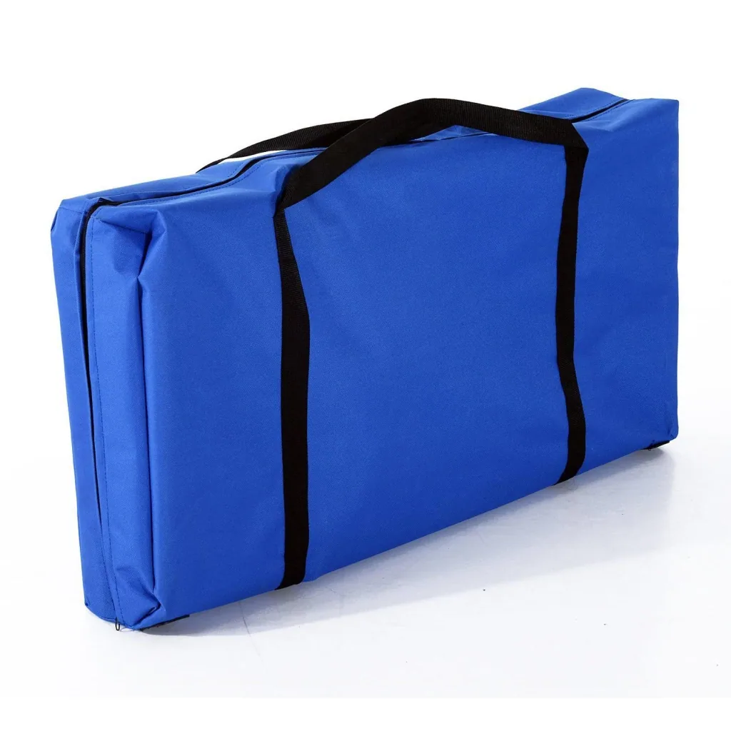 Campingbank Faltbank 6-Sitzer mit Tragetasche blau