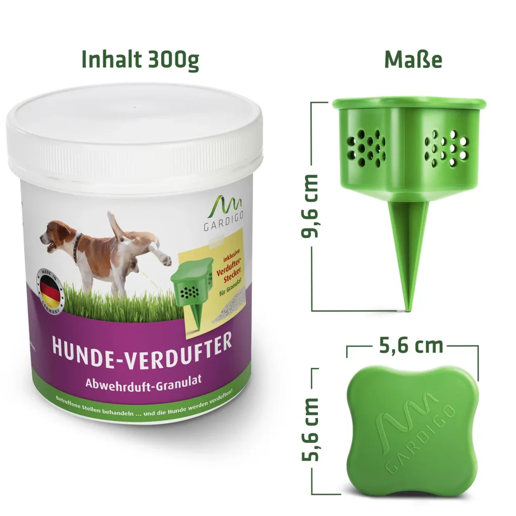 Hundeverdufter mit Beet-Stecker