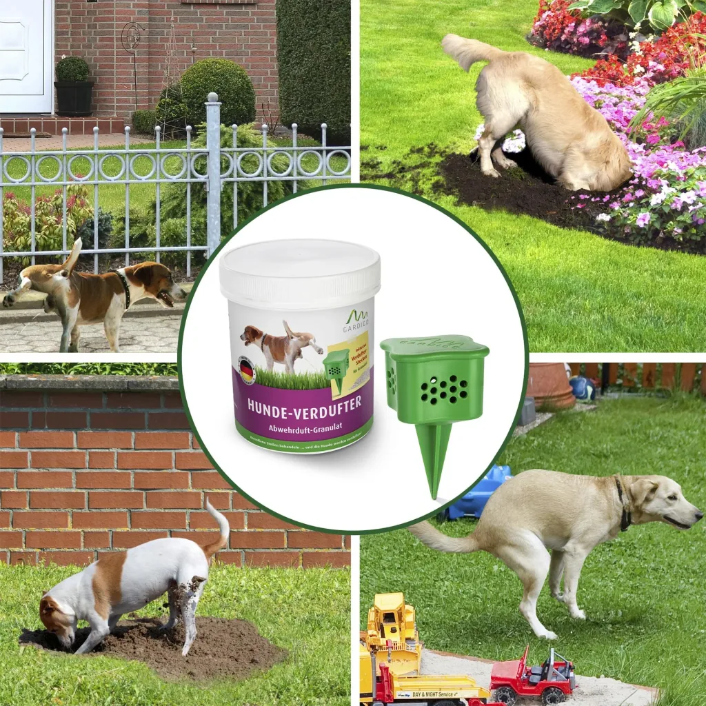 Hundeverdufter mit Beet-Stecker