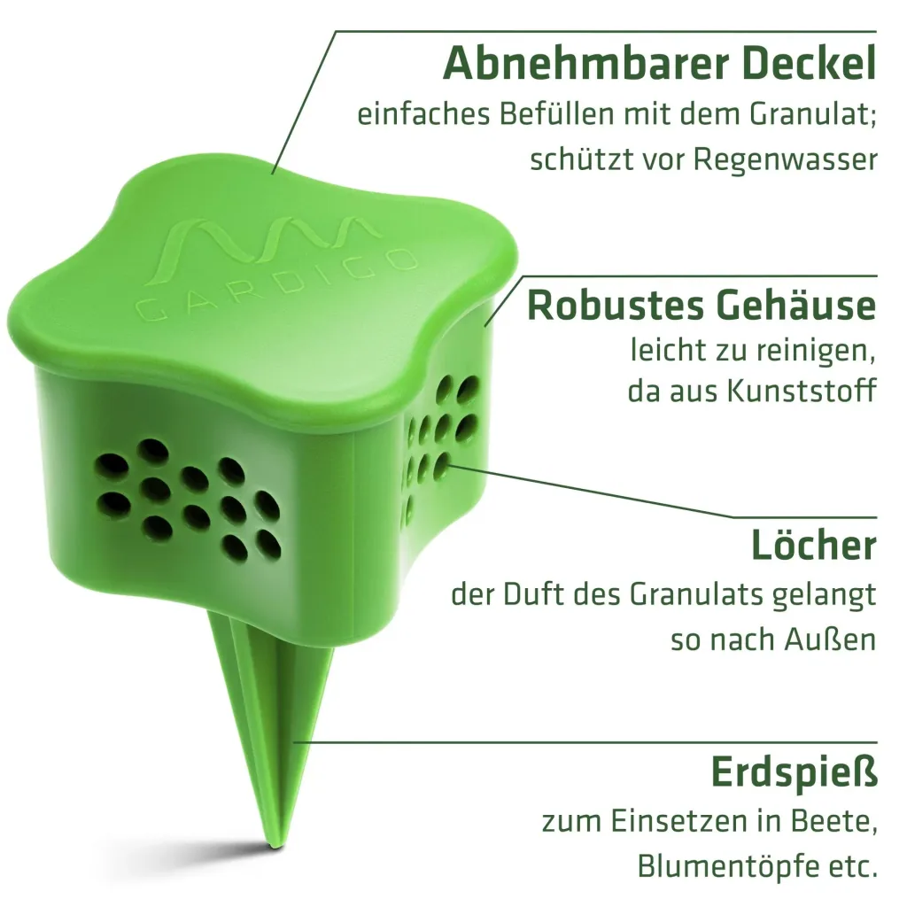 Hundeverdufter mit Beet-Stecker
