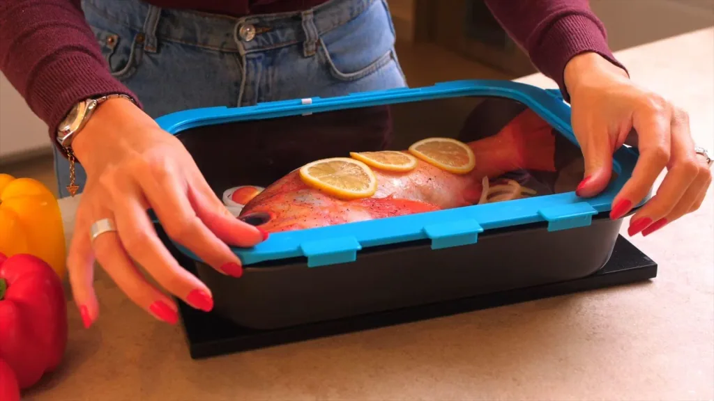 Ofenform "Clever Cooking Box", XL, 38 x 26,5 x 7 cm, 6-teilig